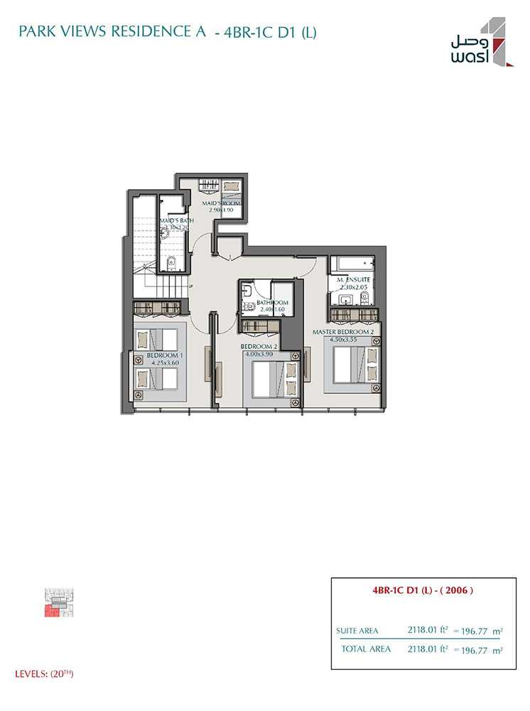 Type 1C D1 (L), 2006, Levels 20th